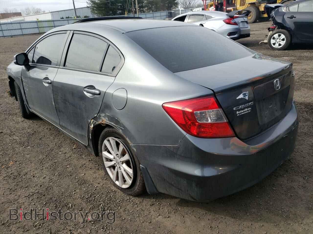 2012 HONDA CIVIC - VIN: 2HGFB2F87CH521375 - Фото 3