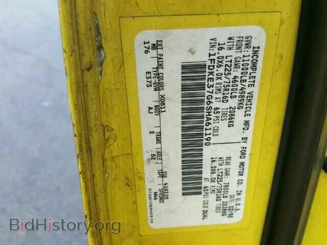 1995 FORD ECONOLINE - VIN: 1FDKE37G6SHA61190 - Photo 10
