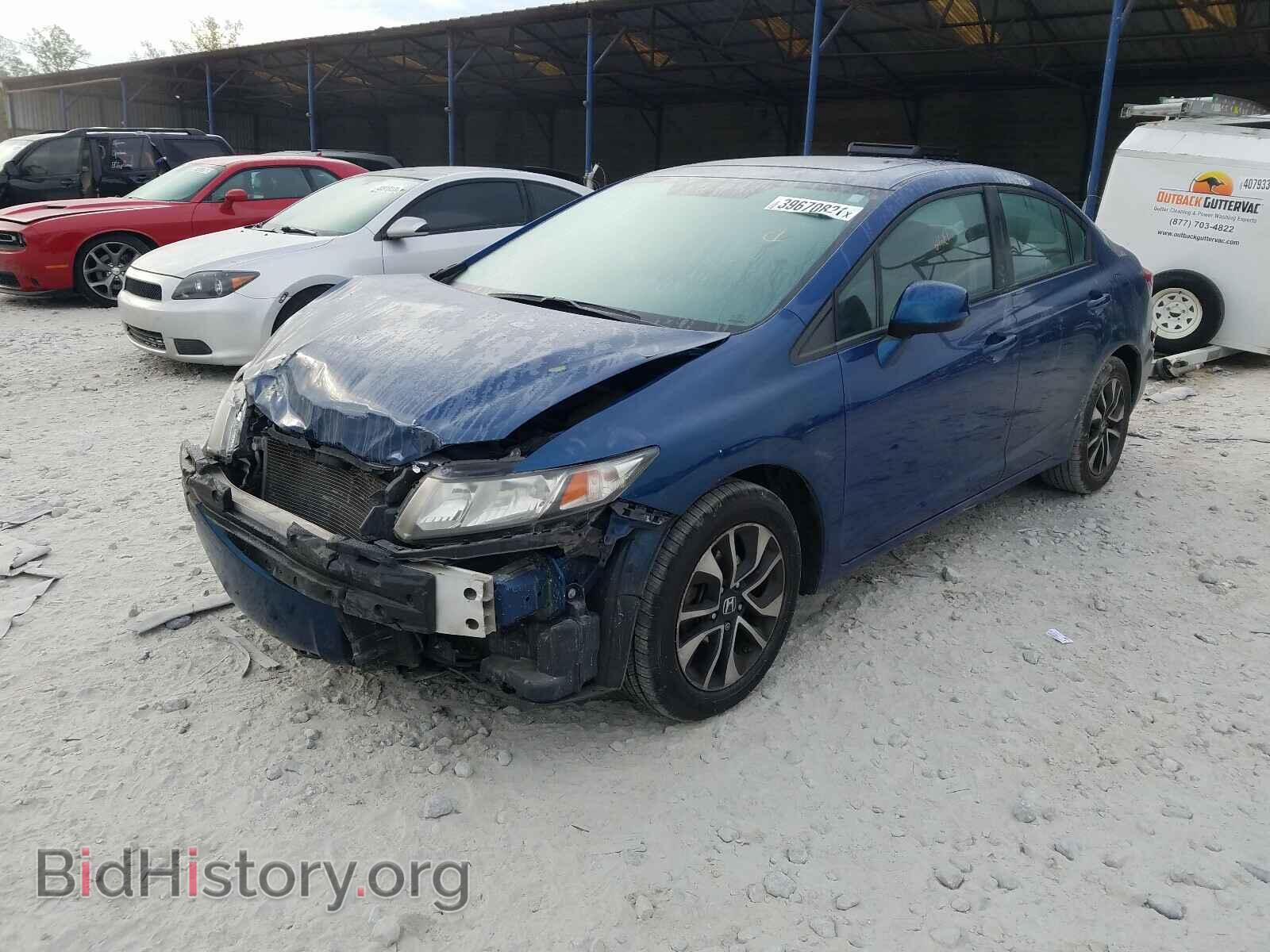 2013 HONDA CIVIC - VIN: 19XFB2F8XDE282951 - Фото 2