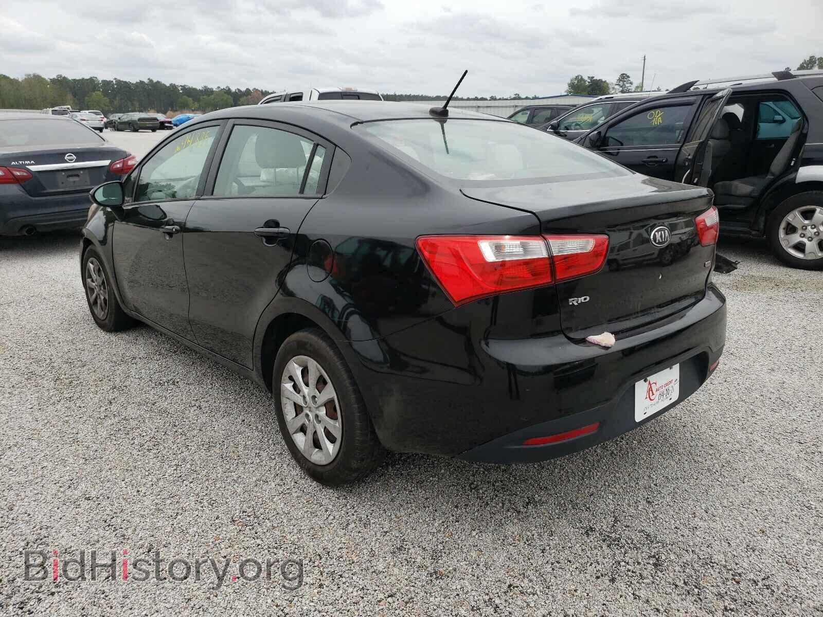 2013 KIA RIO - VIN: KNADM4A36D6238263 - Фото 3