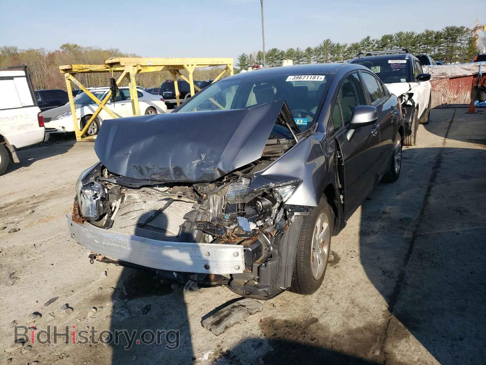 2013 HONDA CIVIC - VIN: 19XFB2F58DE009948 - Фото 2