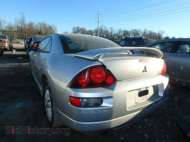 2001 MITSUBISHI ECLIPSE - VIN: 4A3AC54H91E176426 - Фото 3