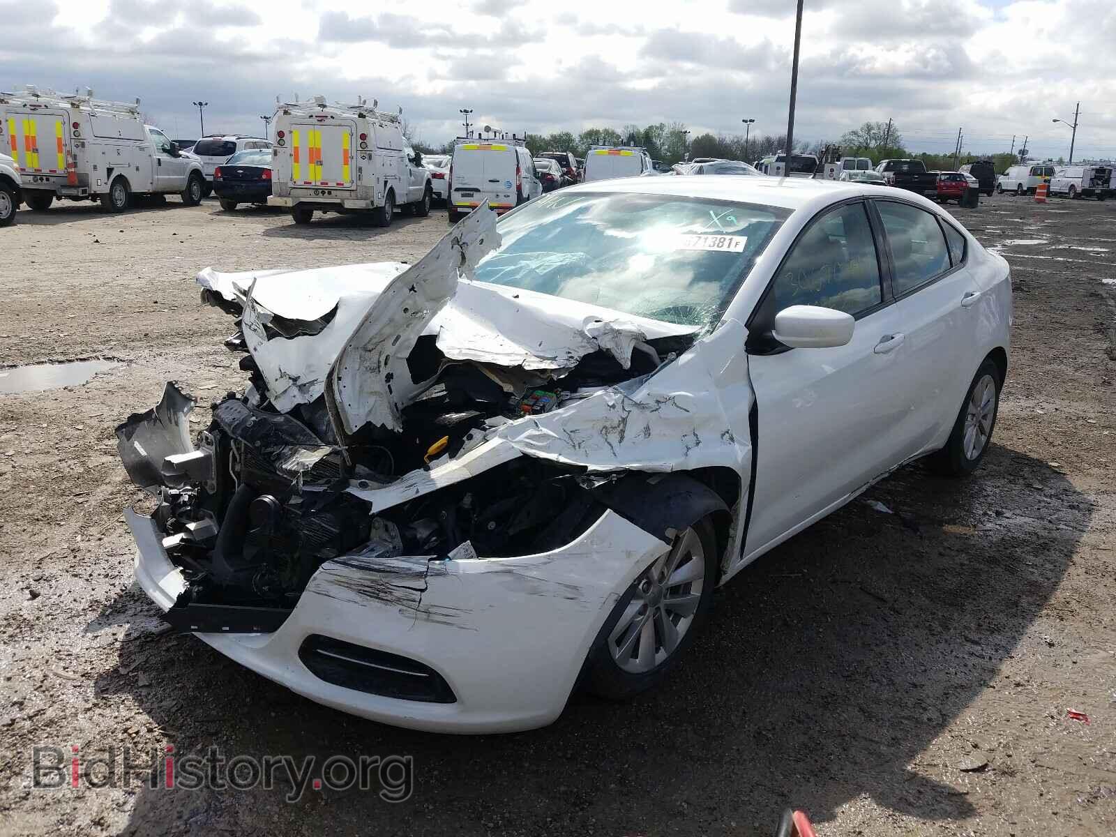 2014 DODGE DART - VIN: 1C3CDFBB0ED903076 - Фото 2