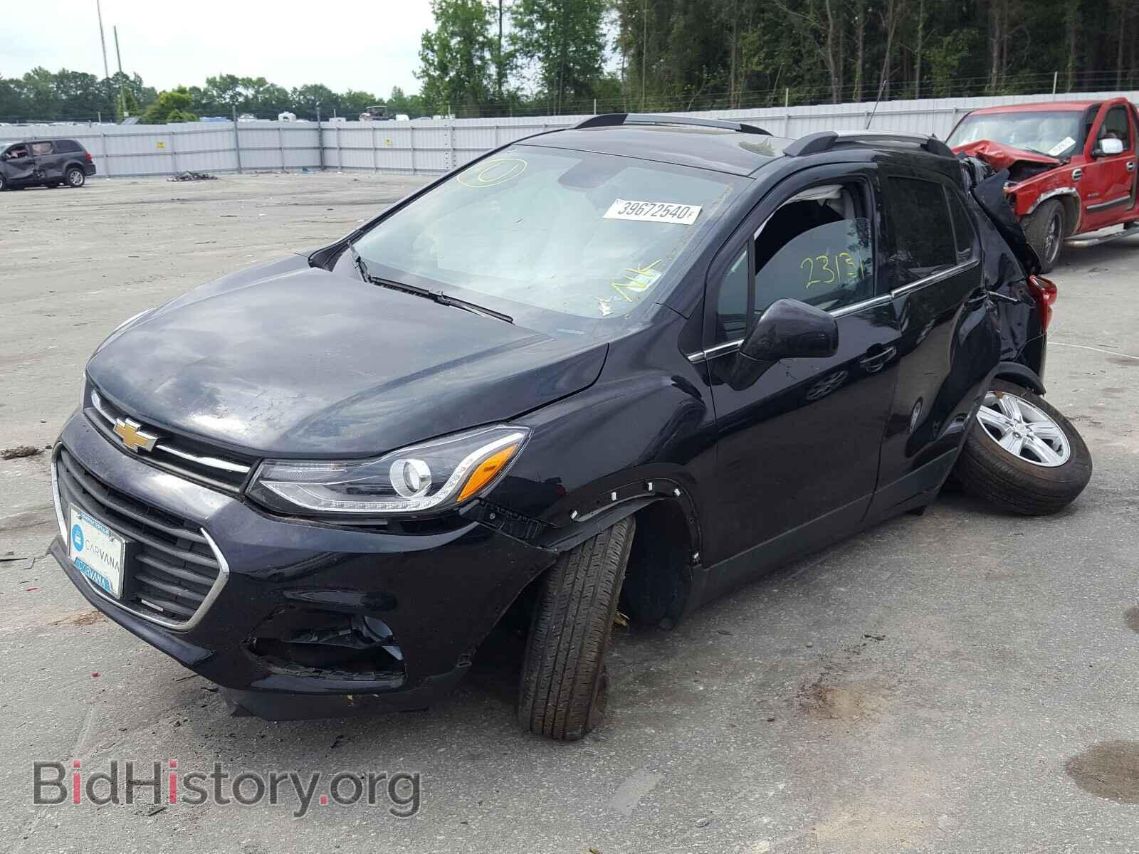 2017 CHEVROLET TRAX - VIN: 3GNCJLSB9HL279464 - Фото 2