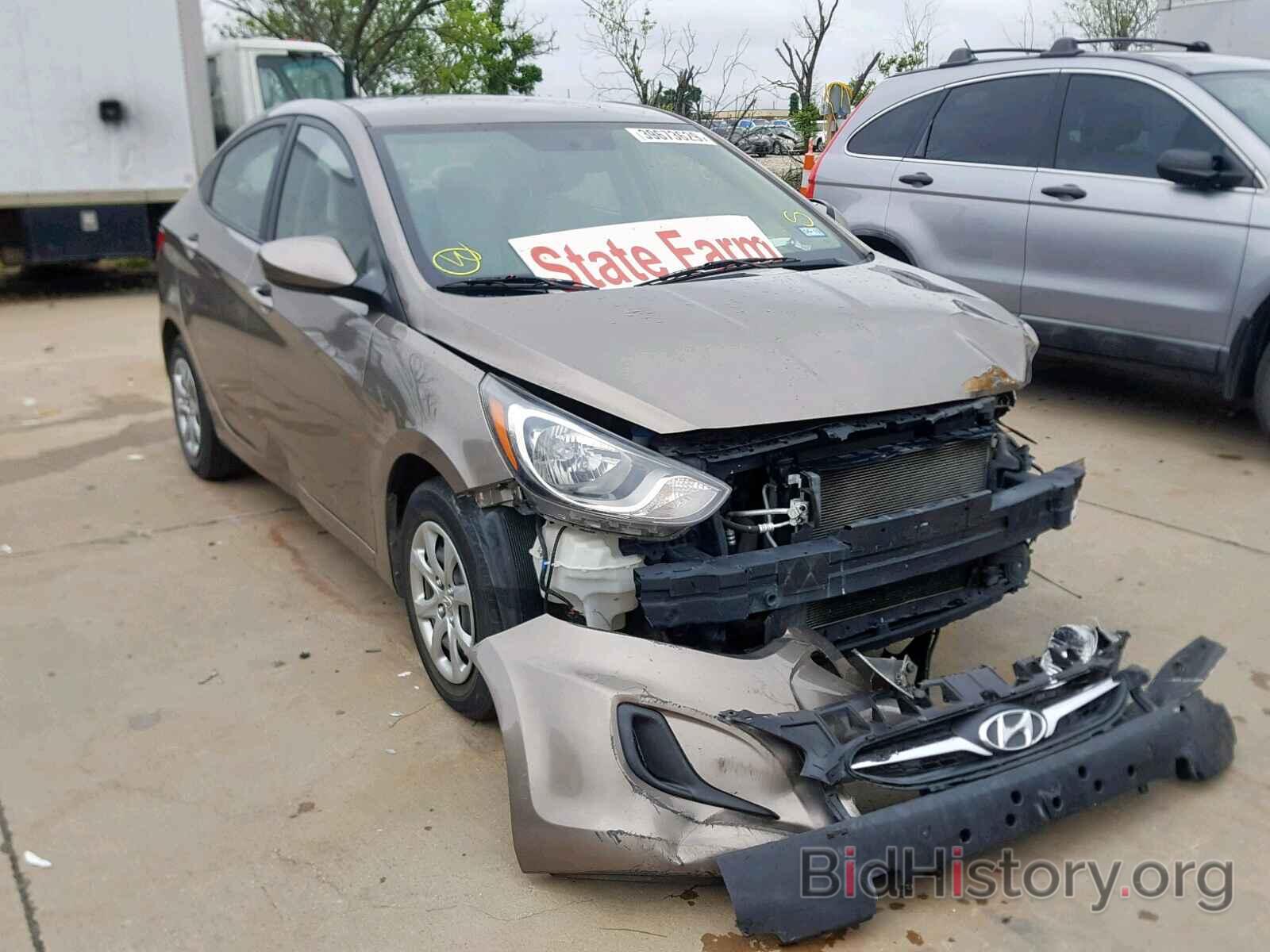 Photo KMHCT4AE9EU600663 - HYUNDAI ACCENT 2014