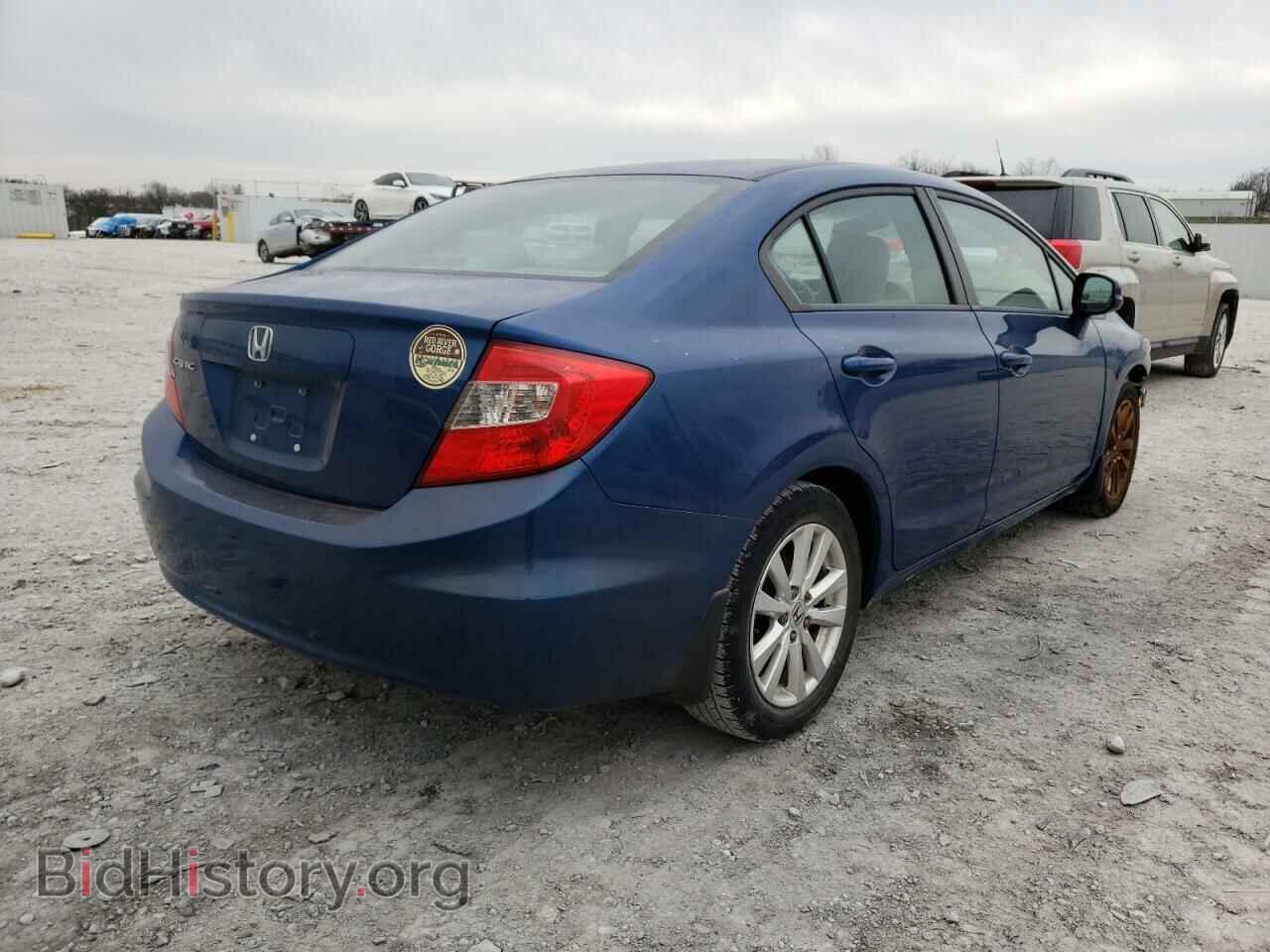 2012 HONDA CIVIC - VIN: 19XFB2F83CE017108 - Фото 4