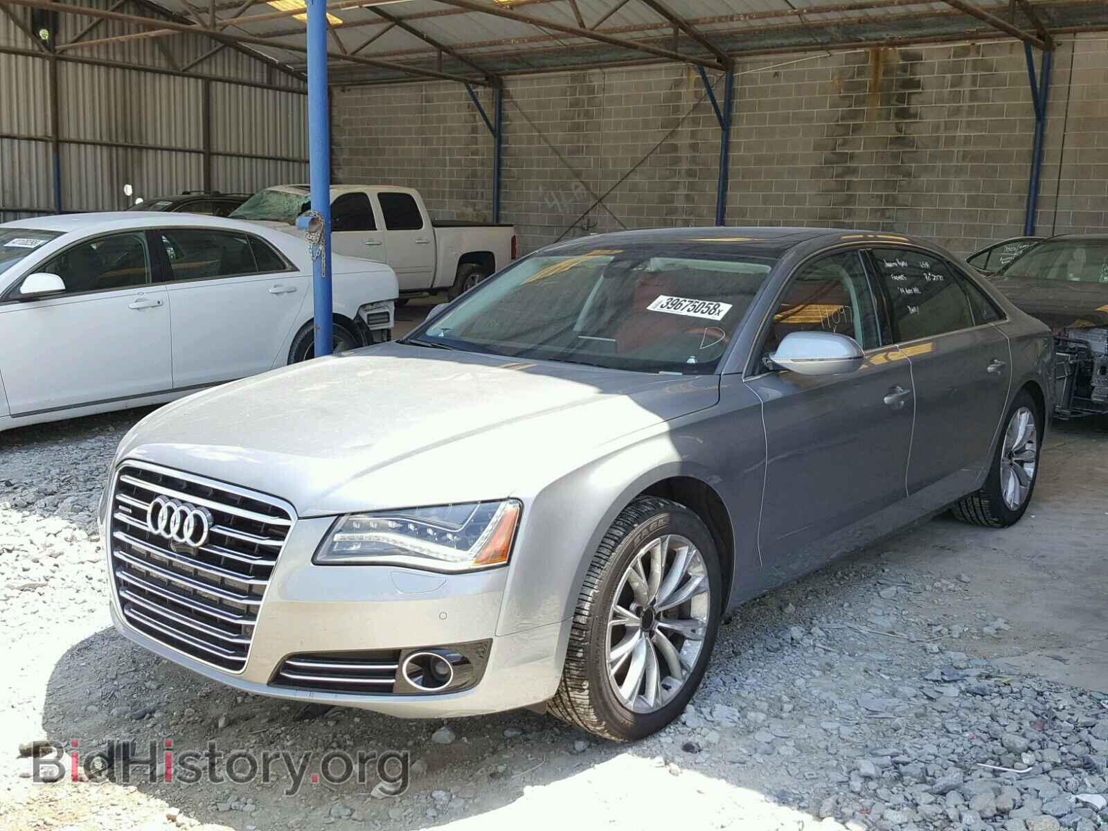2014 AUDI A8 - VIN: WAURGAFD4EN008175 - Photo 2
