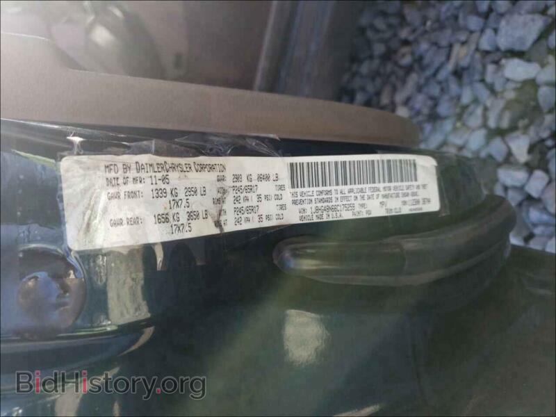 2006 Jeep COMMANDER (VIN 1J8HG48N66C175259) — фото 10 из 10