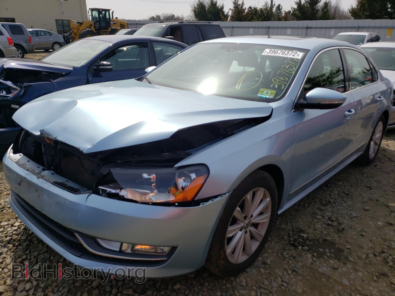 2012 VOLKSWAGEN PASSAT - VIN: 1VWCP7A39CC038997 - Фото 2