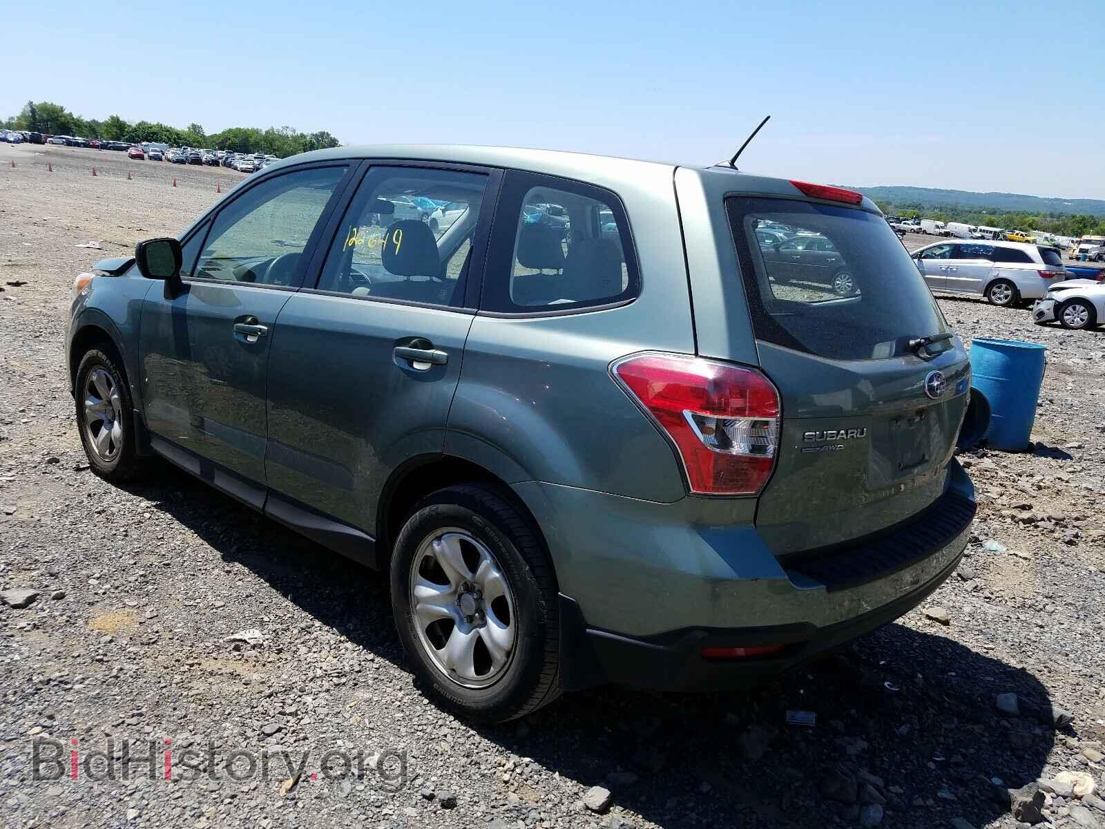 2014 SUBARU FORESTER - VIN: JF2SJAAC3EH462941 - Фото 3