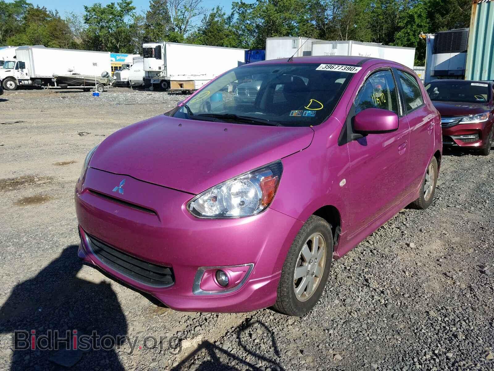 2014 MITSUBISHI MIRAGE - VIN: ML32A4HJ5EH005944 - Фото 2