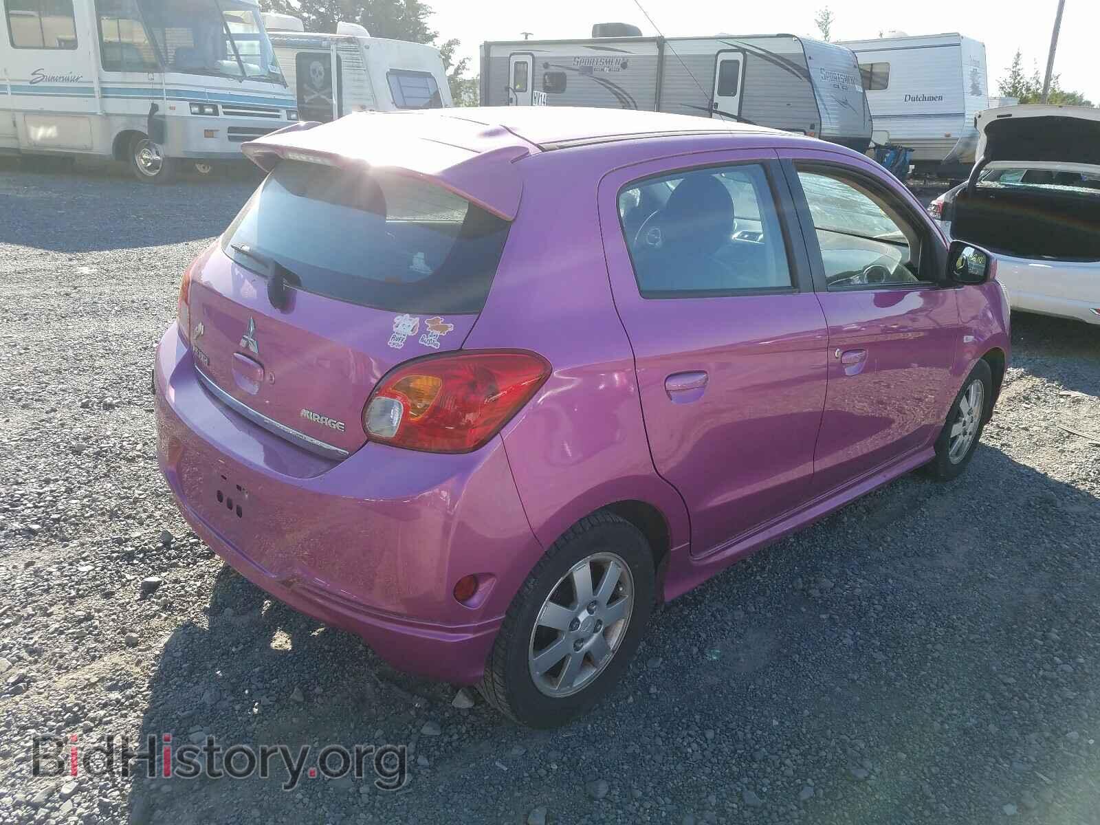 2014 MITSUBISHI MIRAGE - VIN: ML32A4HJ5EH005944 - Фото 4