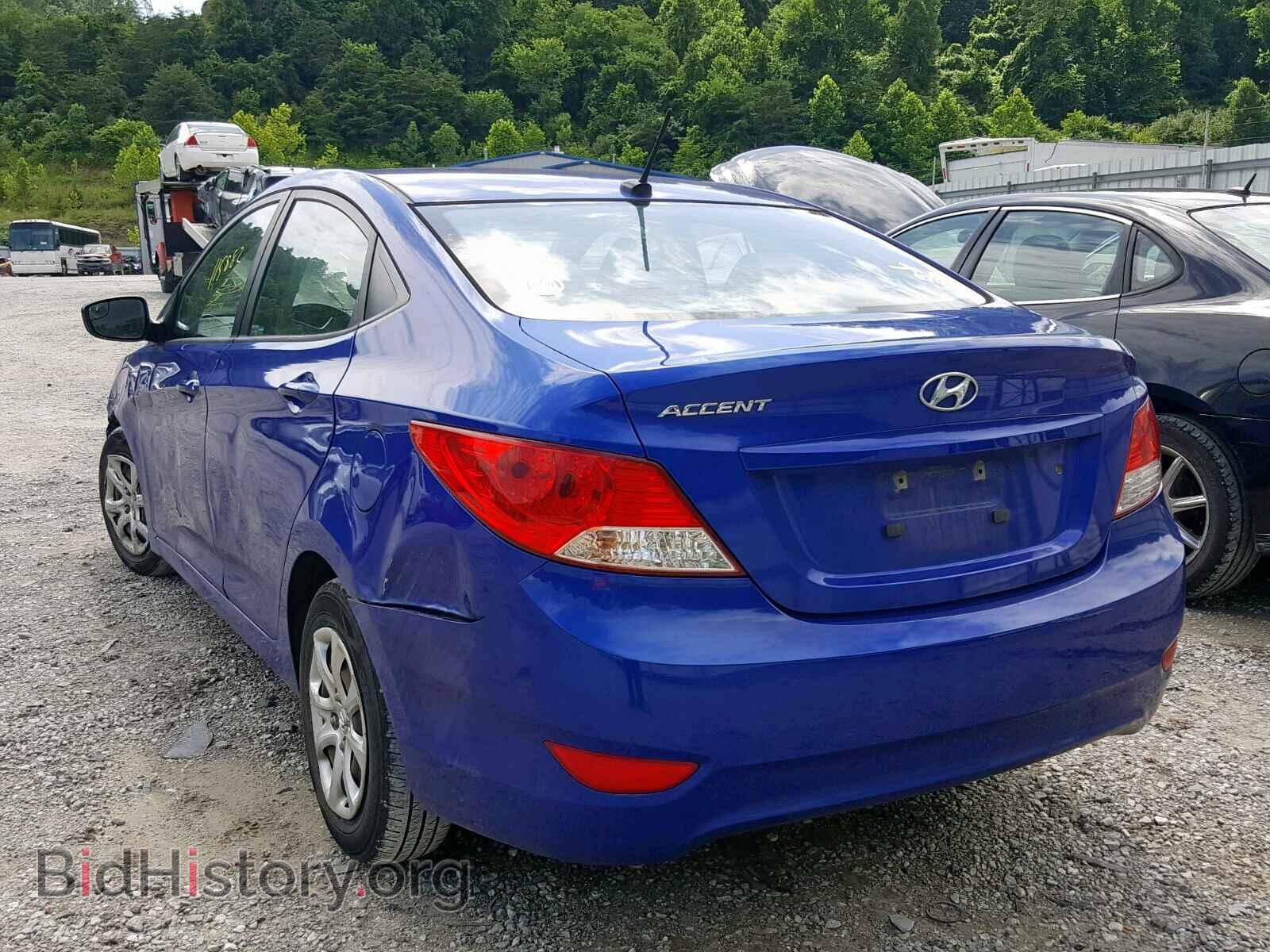 2014 HYUNDAI ACCENT - VIN: KMHCT4AE4EU648524 - Фото 3