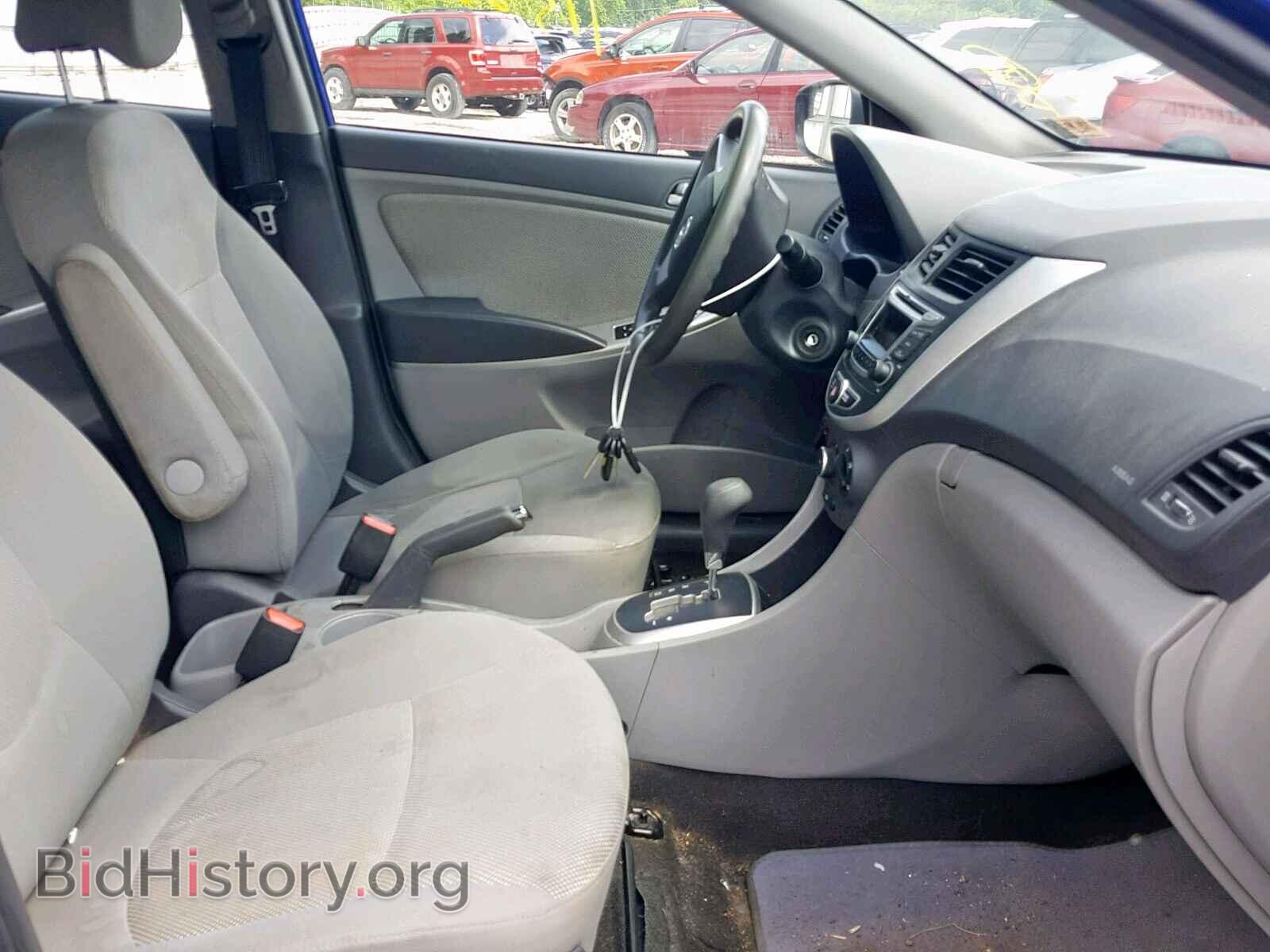 2014 HYUNDAI ACCENT - VIN: KMHCT4AE4EU648524 - Фото 5