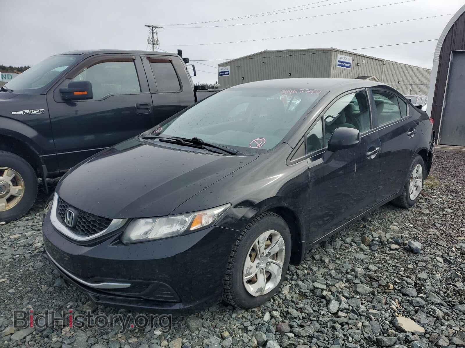 2013 HONDA CIVIC - VIN: 2HGFB2F40DH005700 - Фото 2