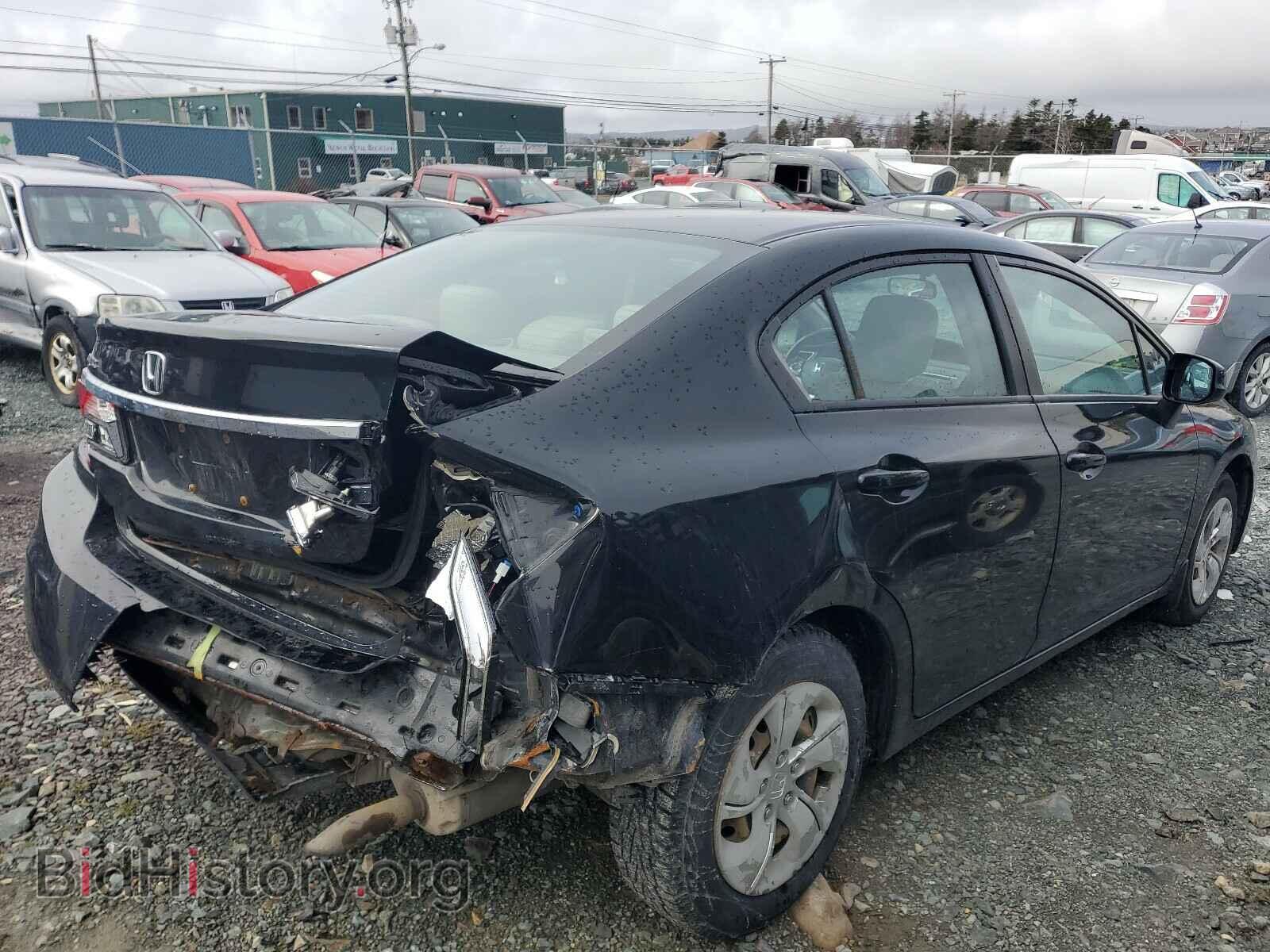 2013 HONDA CIVIC - VIN: 2HGFB2F40DH005700 - Фото 4