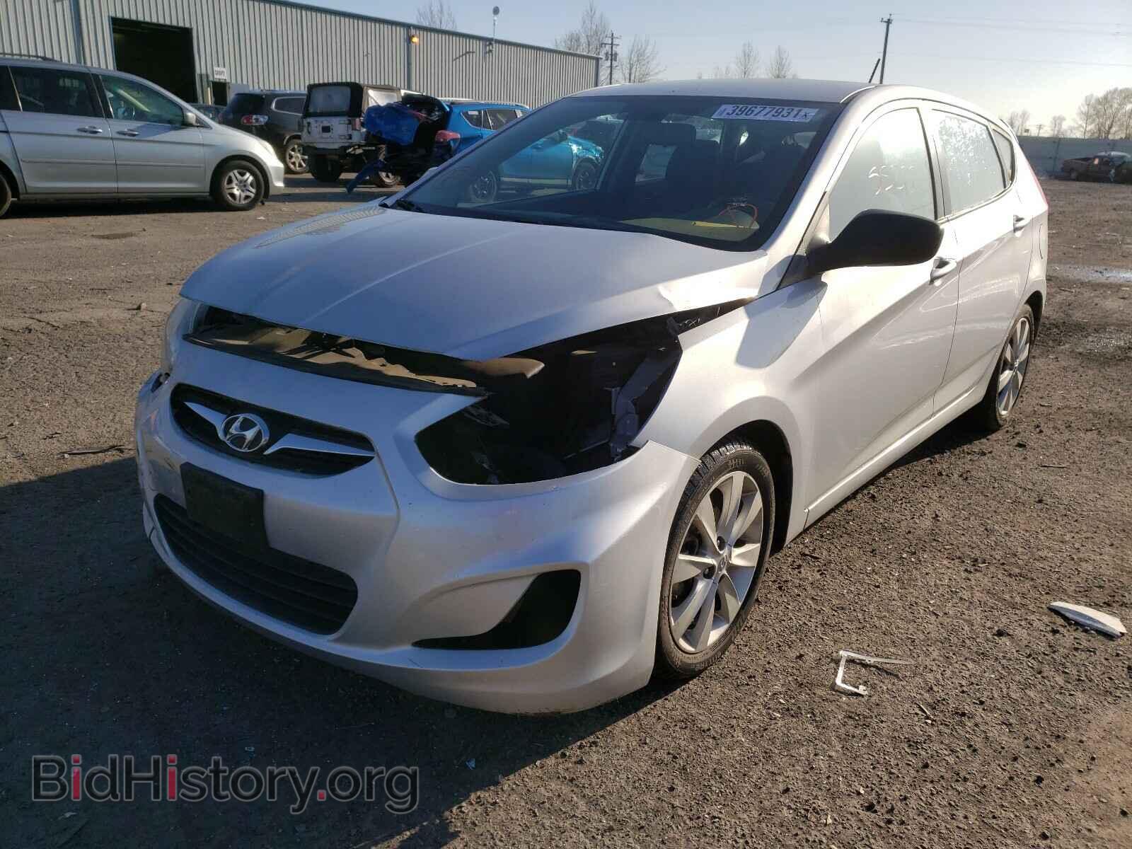 2012 HYUNDAI ACCENT - VIN: KMHCU5AE2CU014080 - Фото 2