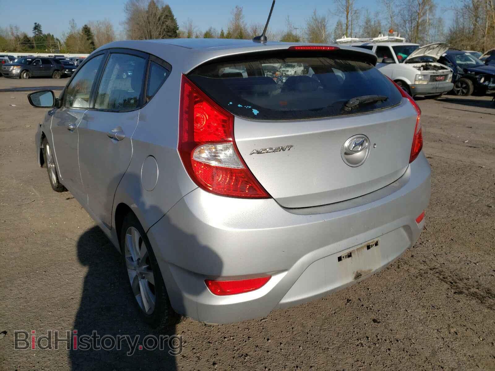 2012 HYUNDAI ACCENT - VIN: KMHCU5AE2CU014080 - Фото 3