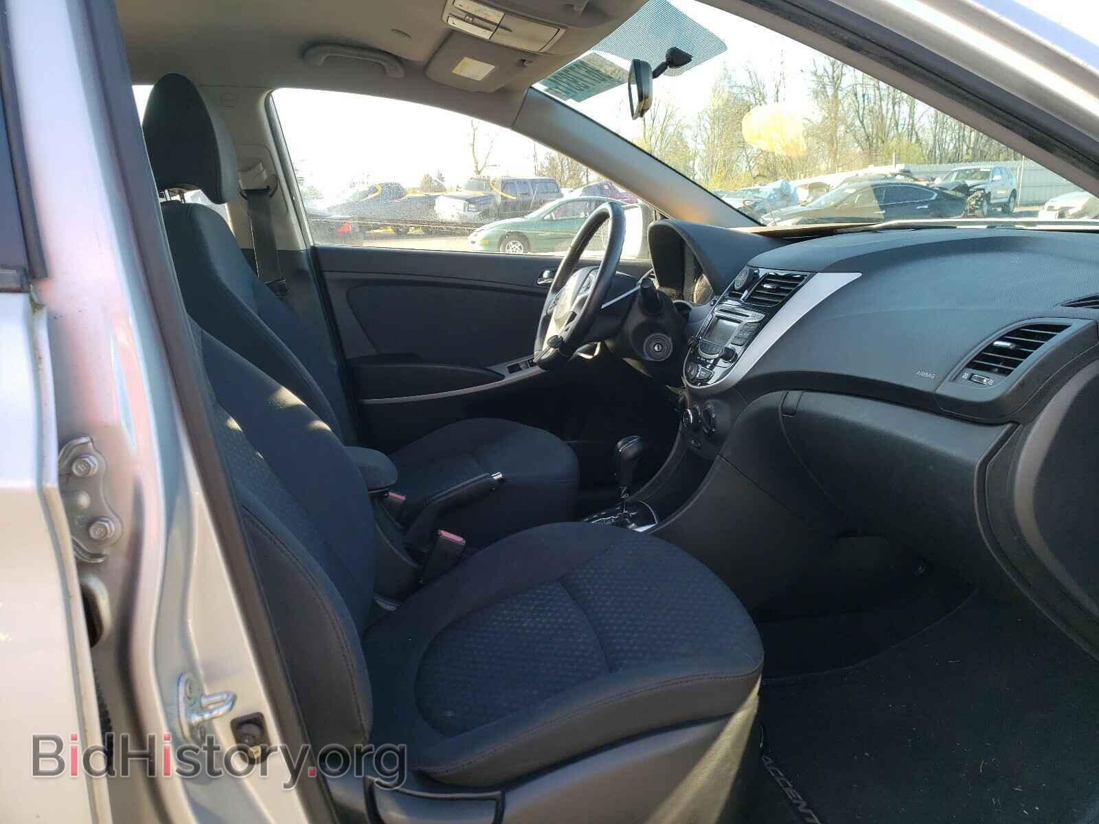 2012 HYUNDAI ACCENT - VIN: KMHCU5AE2CU014080 - Фото 5