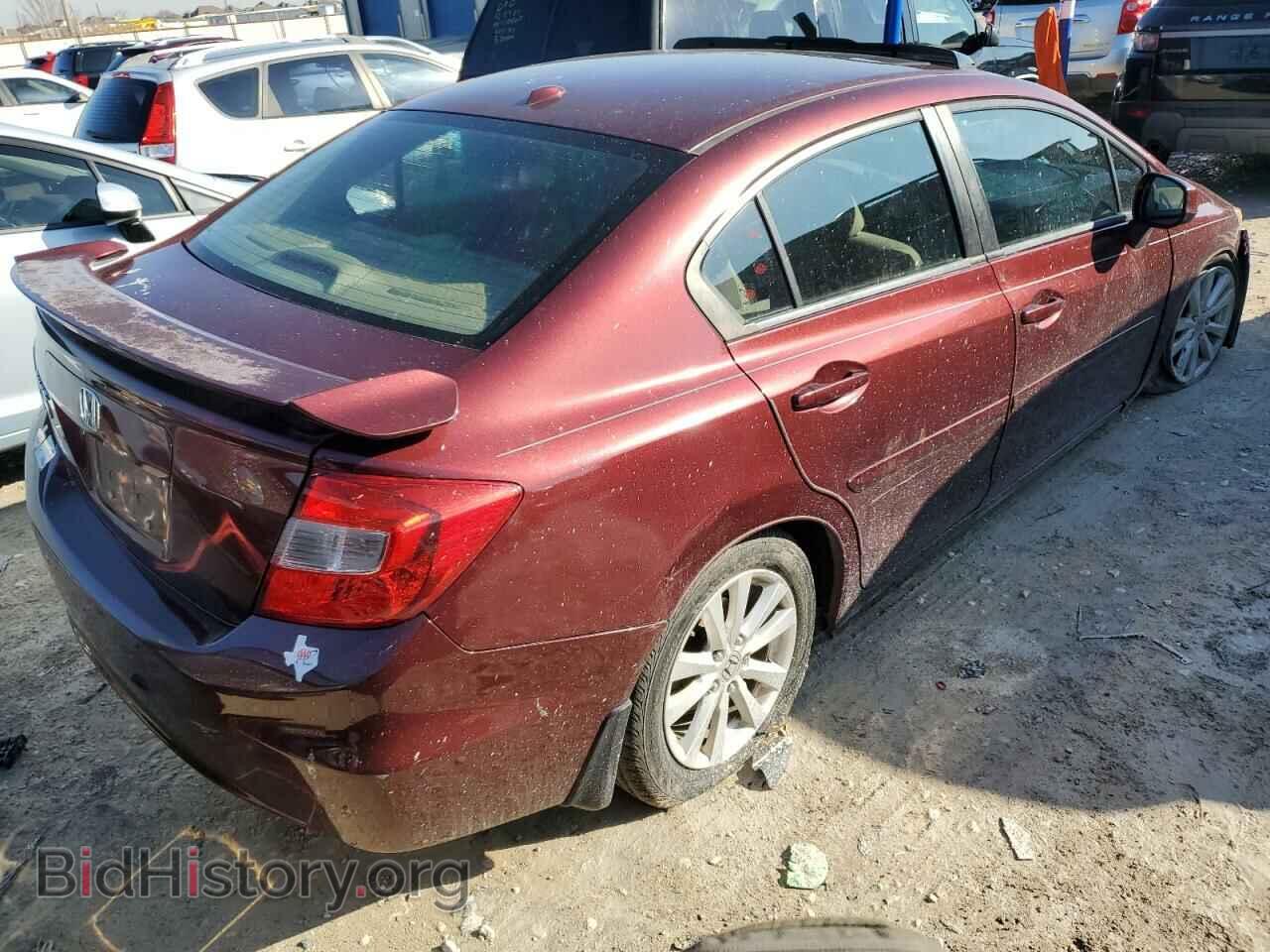 2012 HONDA CIVIC - VIN: 2HGFB2F8XCH543760 - Фото 3