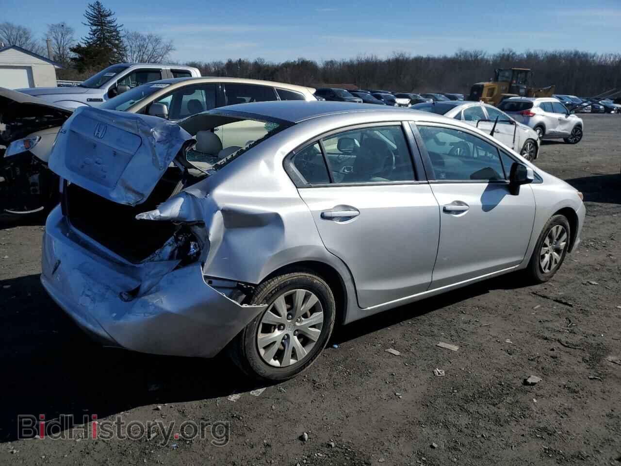 2012 HONDA CIVIC - VIN: 19XFB2F52CE312674 - Фото 3