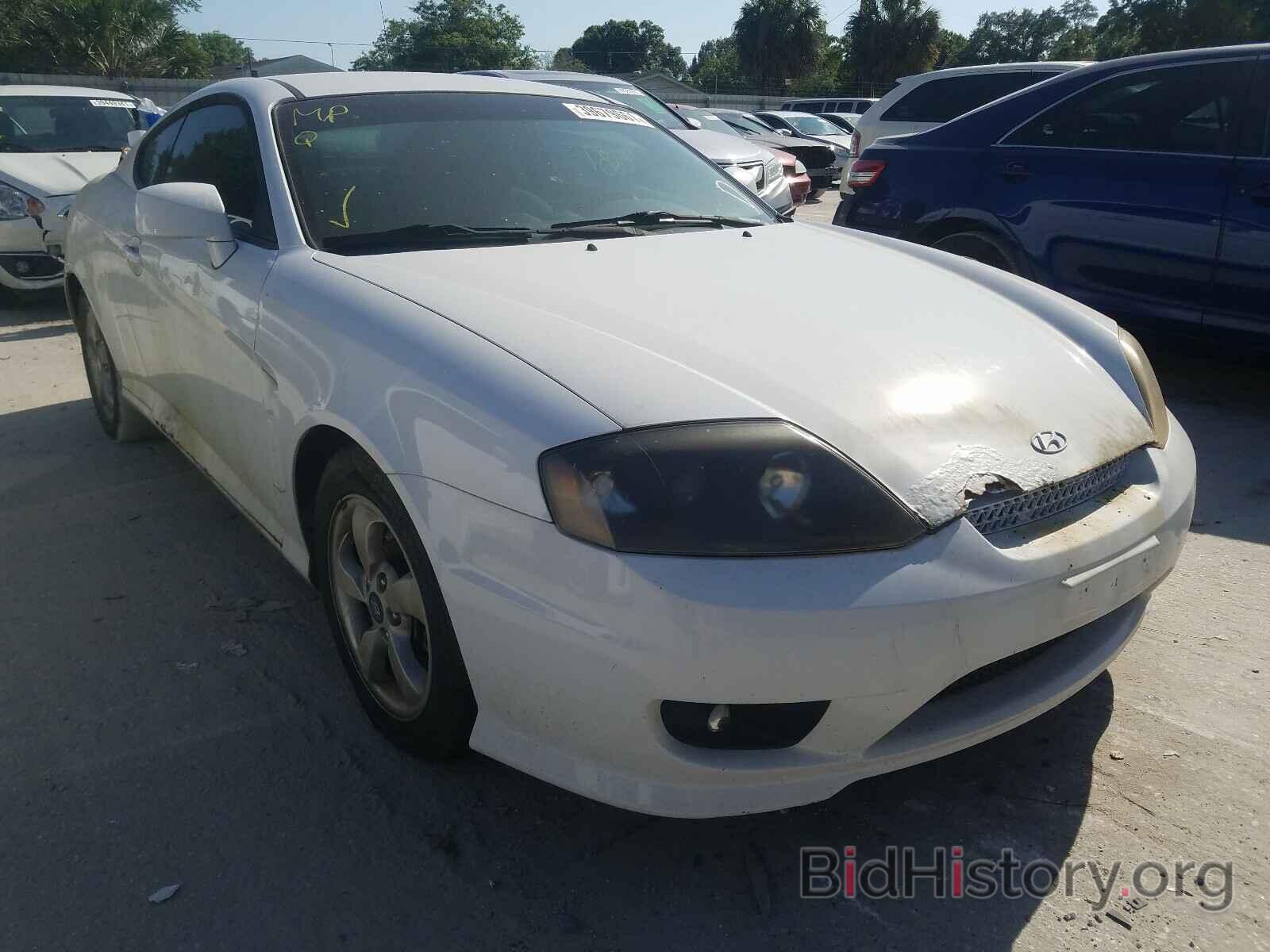 Фотография KMHHM65D66U189871 - HYUNDAI TIBURON 2006