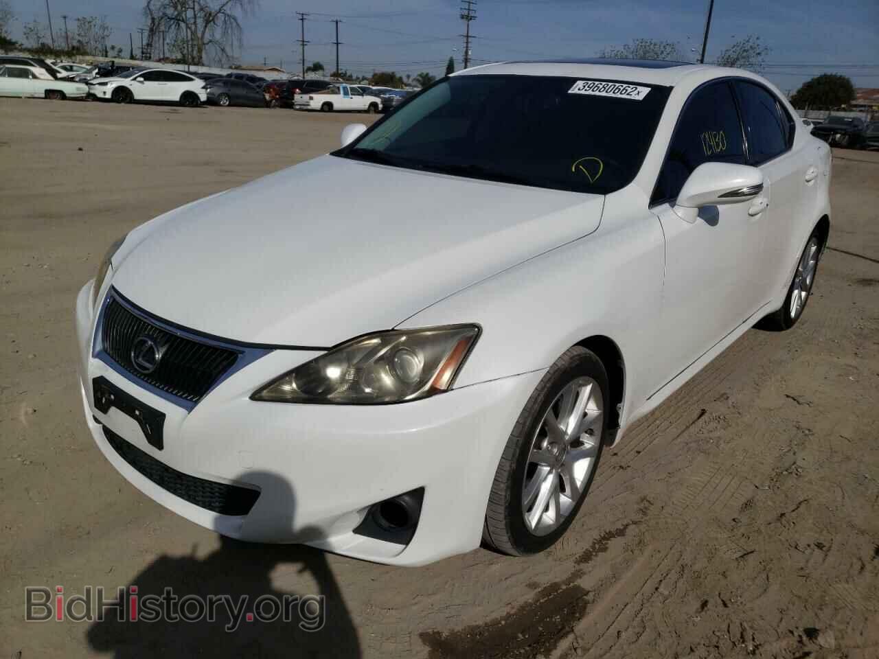 2011 LEXUS IS - VIN: JTHBF5C28B5144594 - Фото 2
