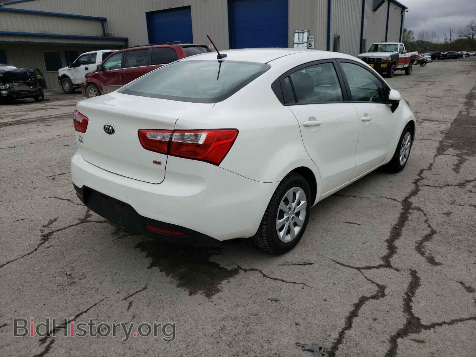 2014 KIA RIO - VIN: KNADM4A33E6386971 - Фото 4