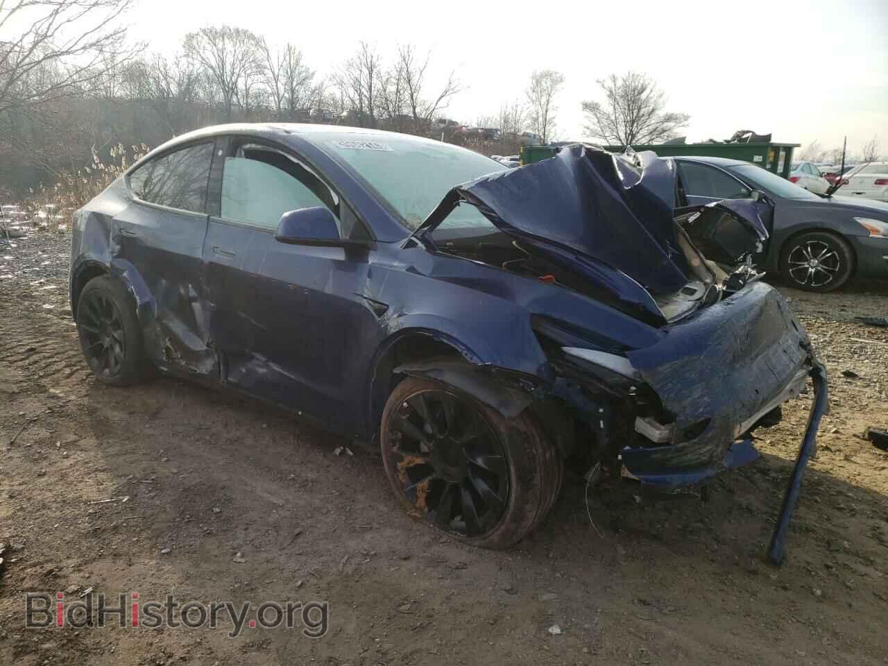 2022 TESLA MODEL Y - VIN: 7SAYGDEE9NF386827 - Фото 4