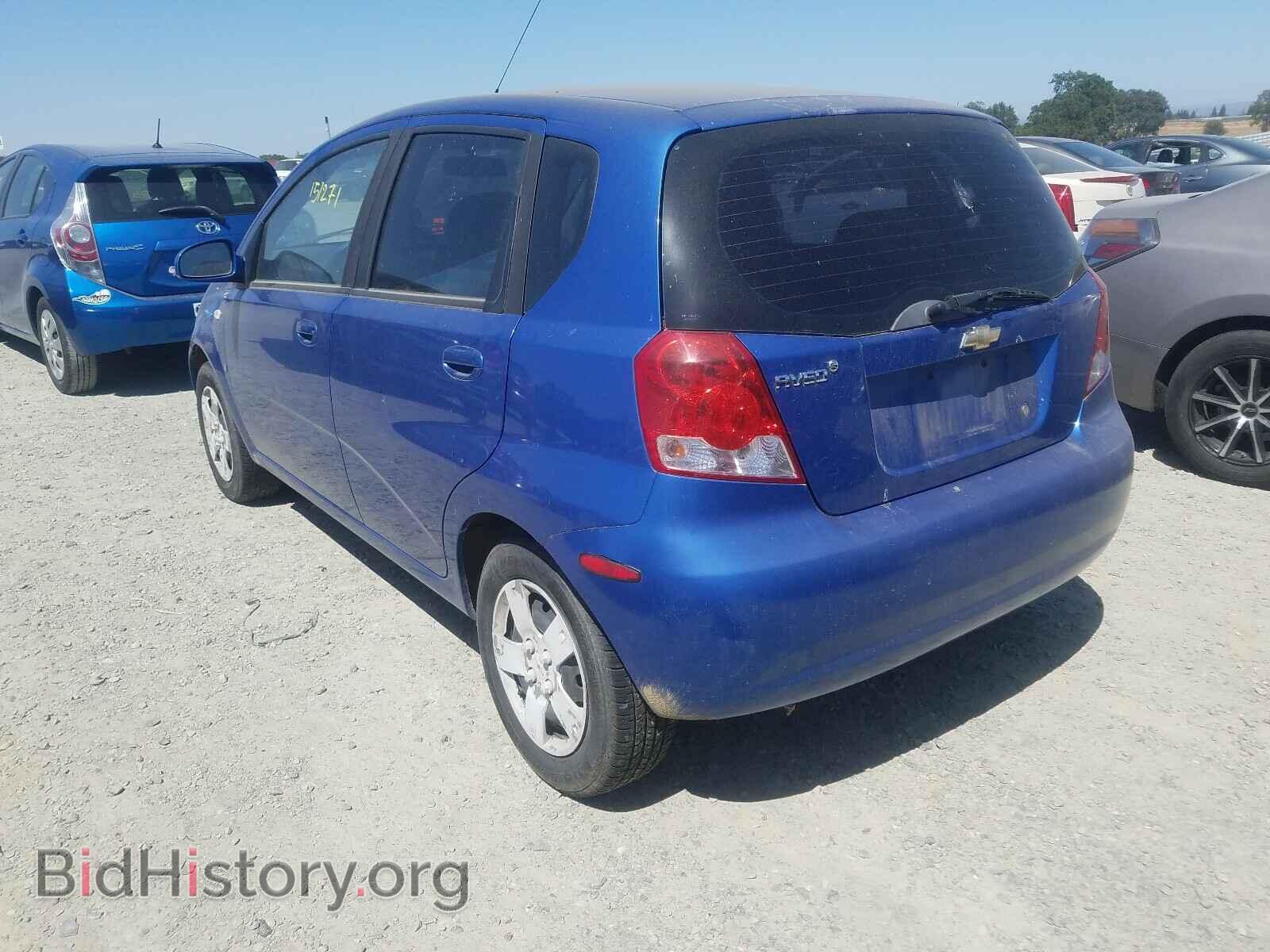 2007 CHEVROLET AVEO - VIN: KL1TD66687B771800 - Фото 3