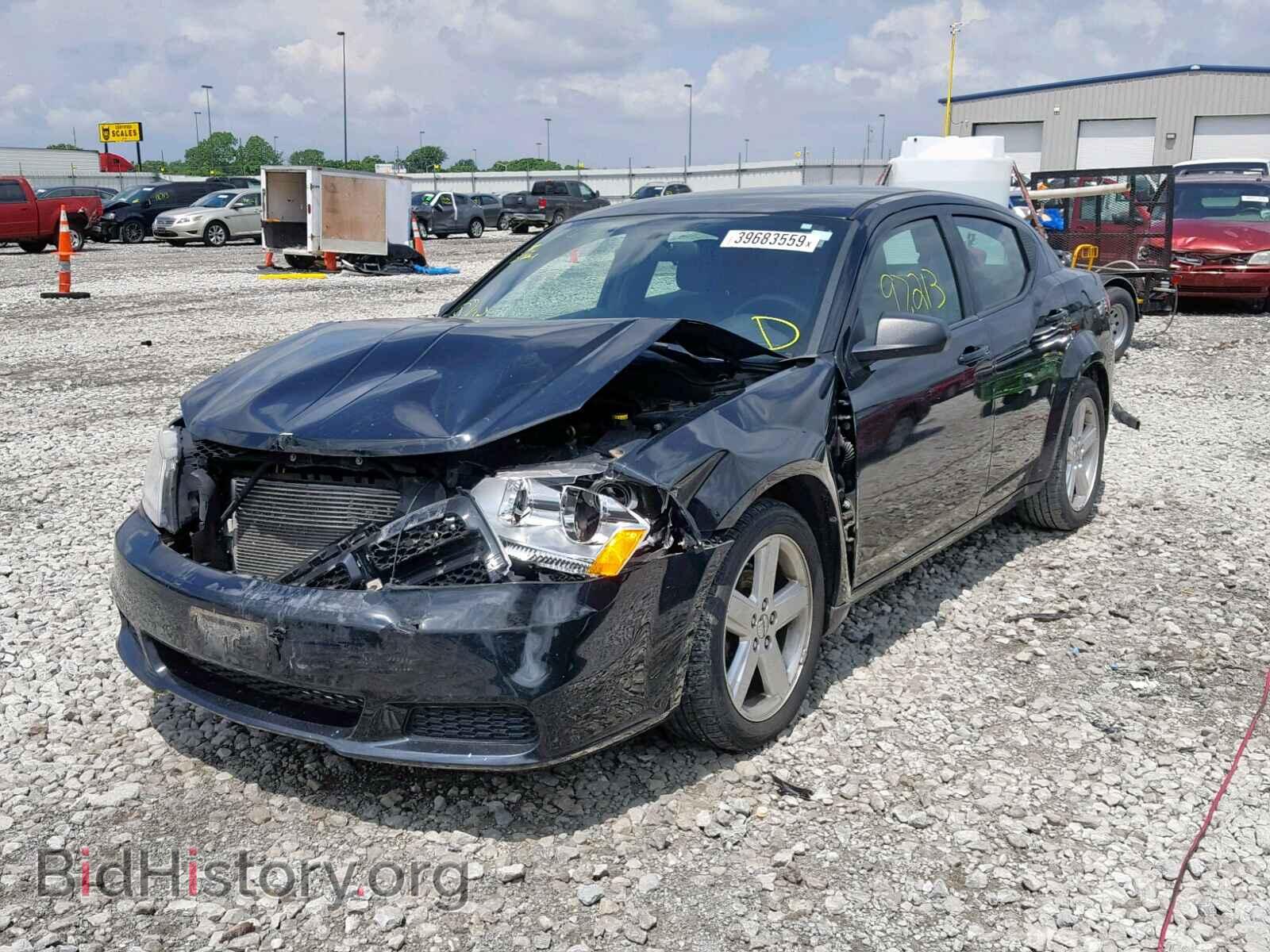 2013 DODGE AVENGER - VIN: 1C3CDZAB6DN643844 - Photo 2