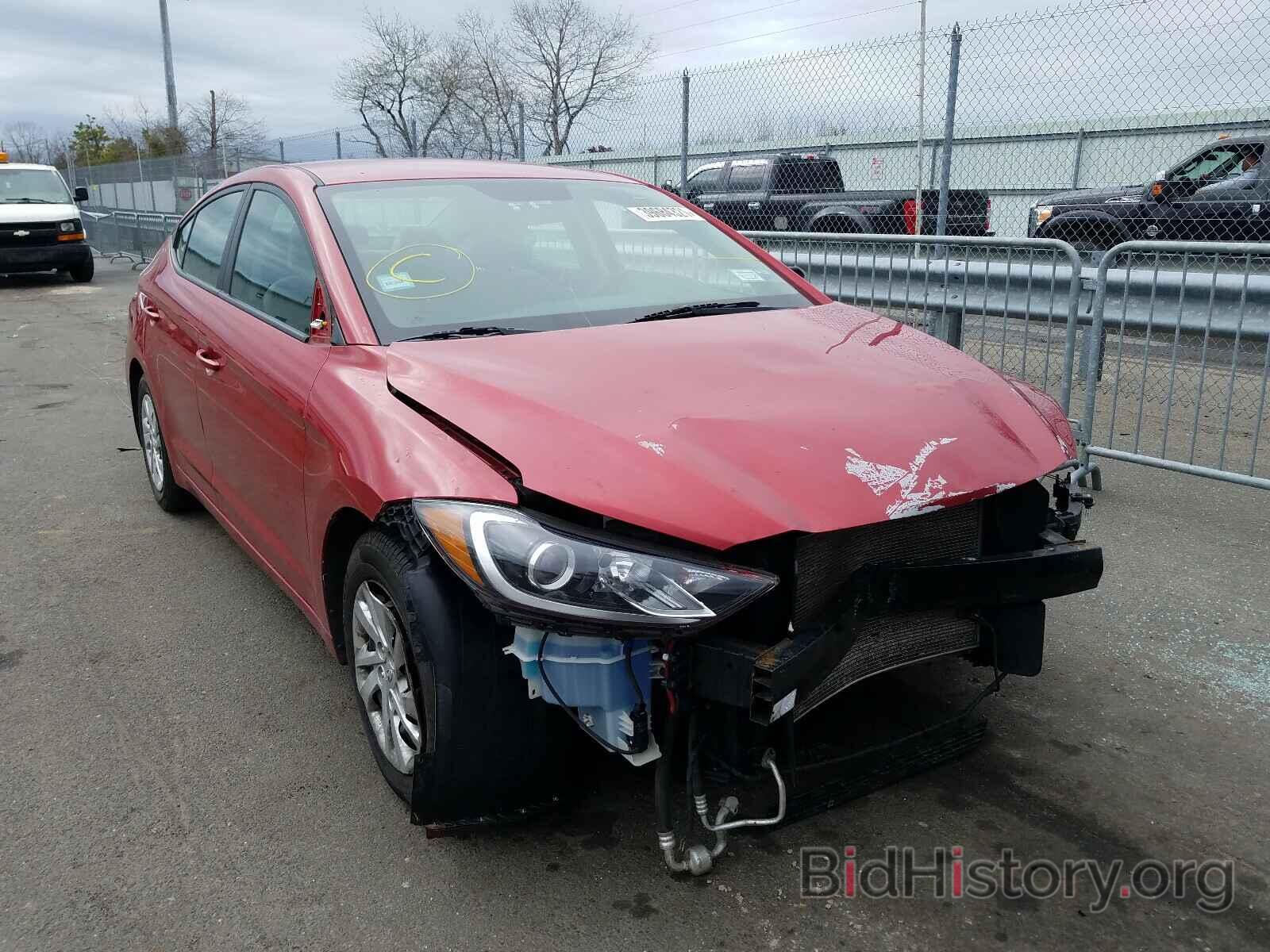 Photo 5NPD74LF7HH077354 - HYUNDAI ELANTRA 2017