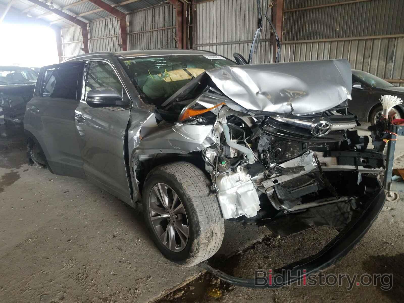 Photo 5TDKKRFH3FS046965 - TOYOTA HIGHLANDER 2015