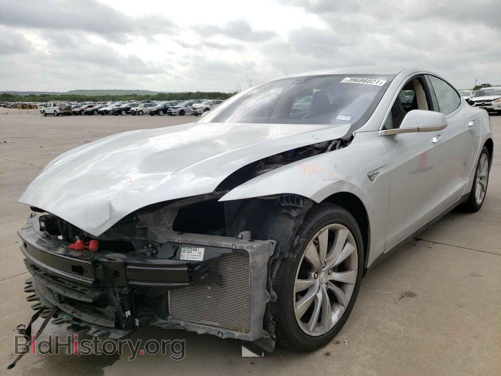 2015 TESLA MODEL S - VIN: 5YJSA1H17FFP70747 - Photo 2
