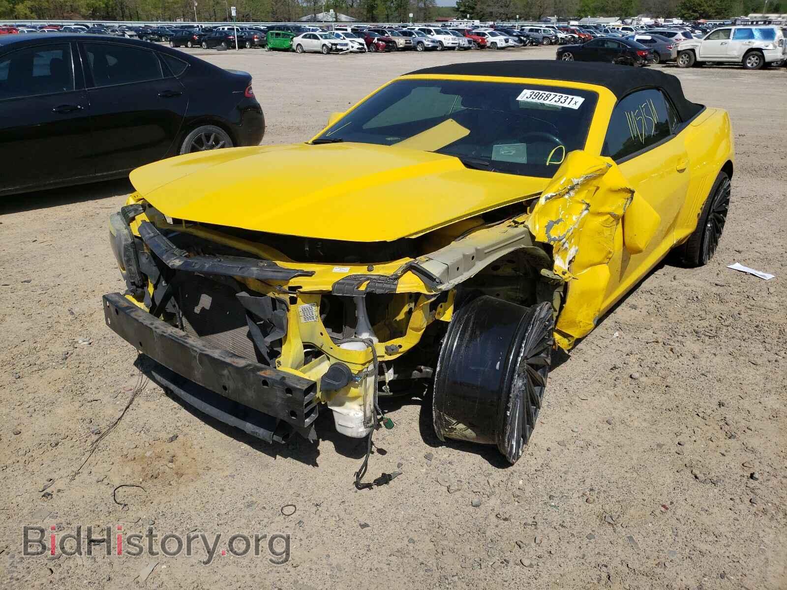 2011 CHEVROLET CAMARO - VIN: 2G1FC3DD8B9191166 - Фото 2