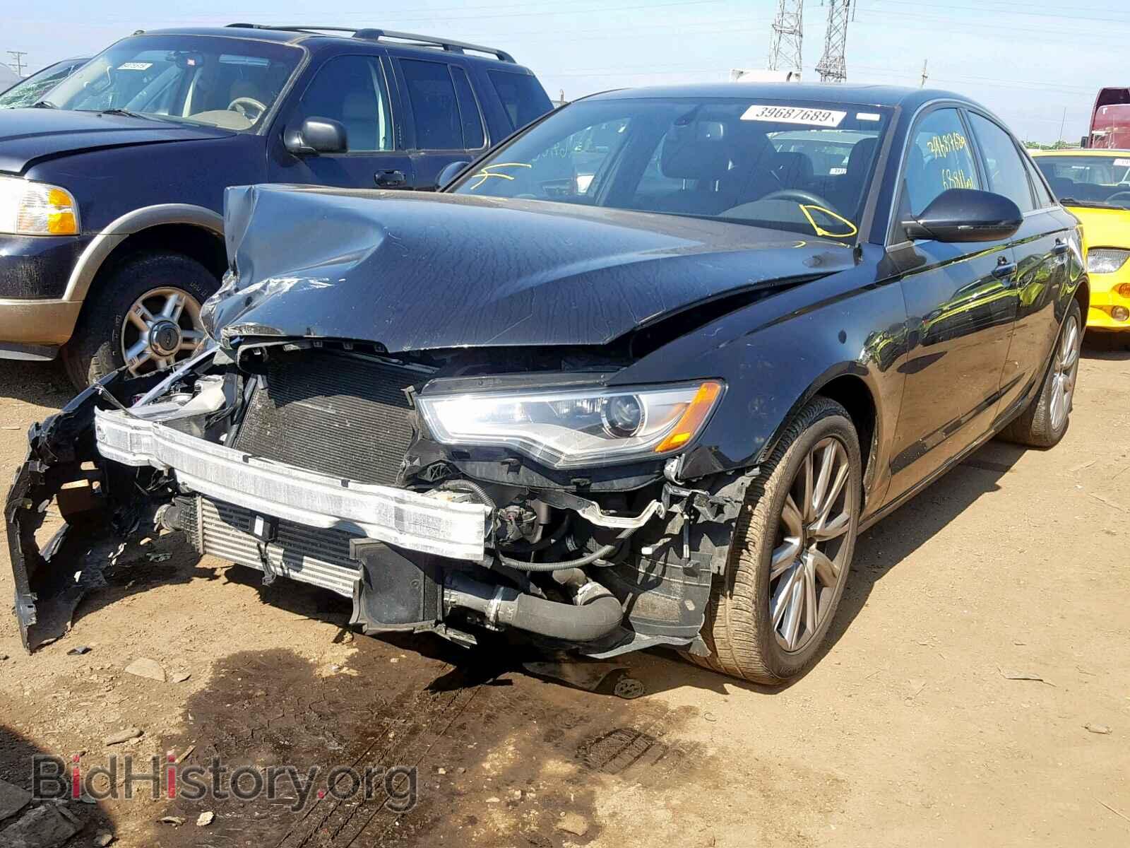 2013 AUDI A6 - VIN: WAUGFAFC0DN087912 - Photo 2