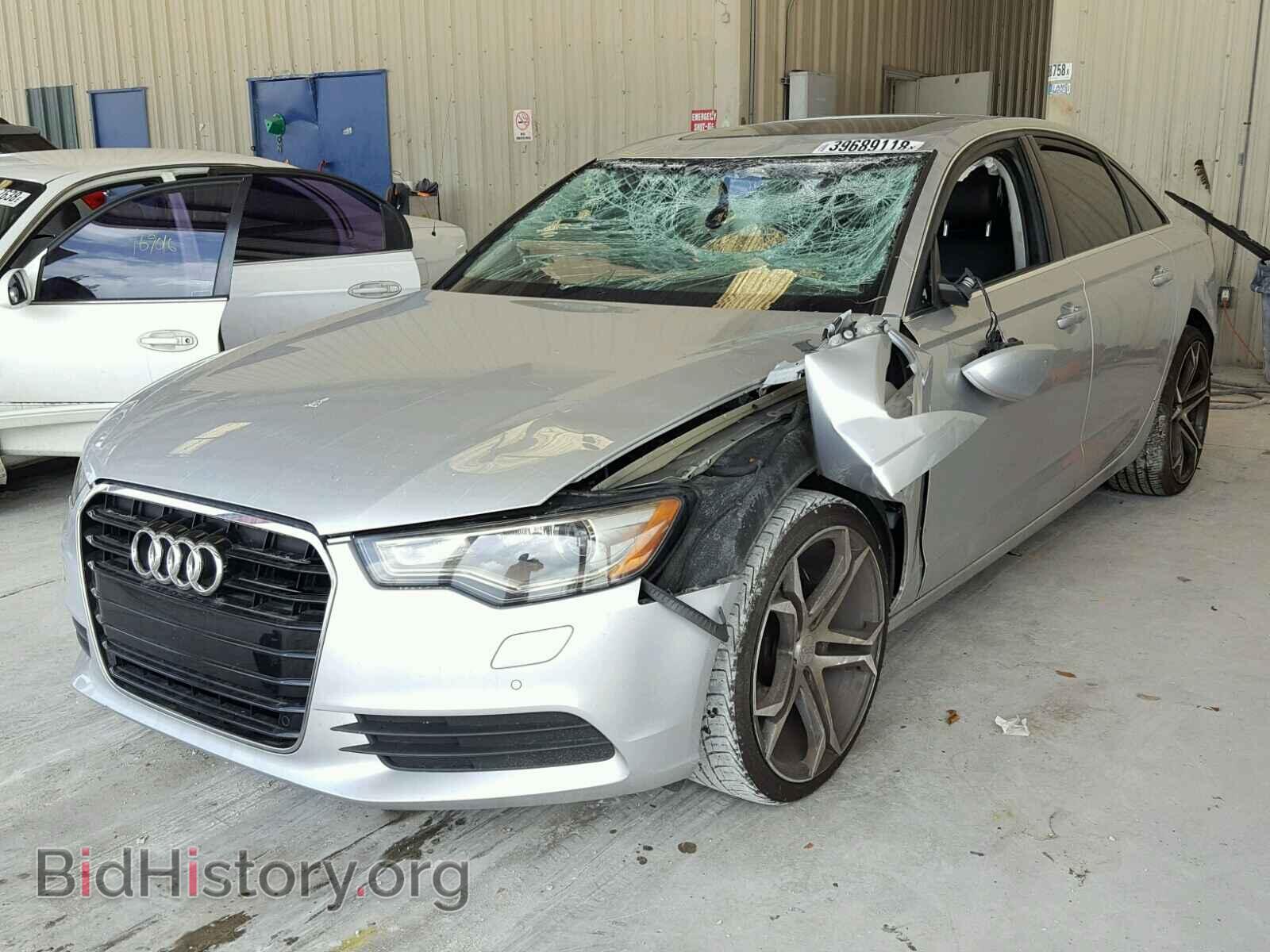 2013 AUDI A6 - VIN: WAUDFAFC8DN133313 - Photo 2