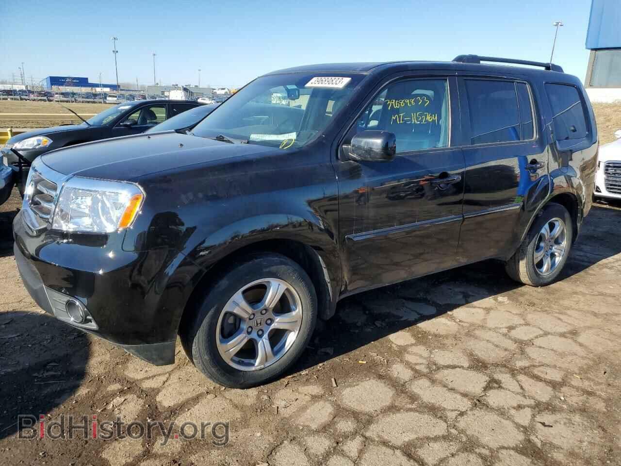 Photo 5FNYF4H71CB060207 - HONDA PILOT 2012