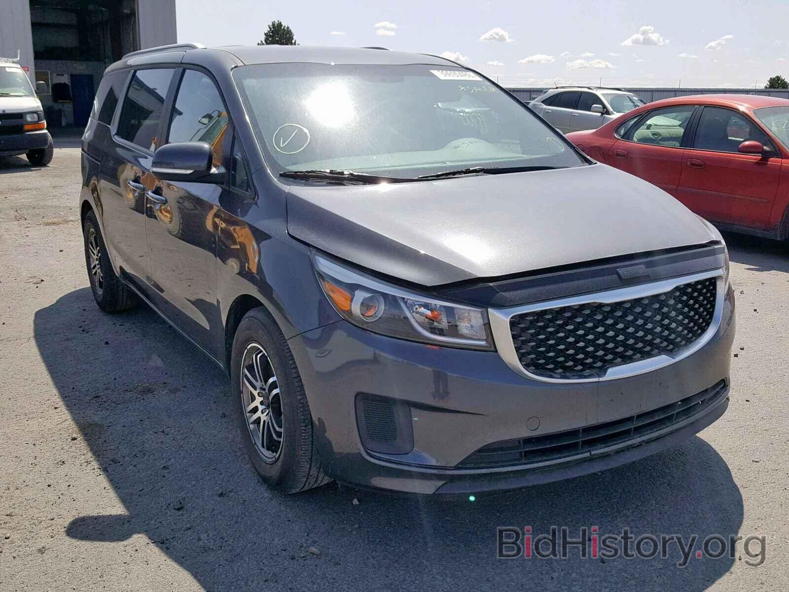 Photo KNDMB5C16G6165054 - KIA SEDONA LX 2016