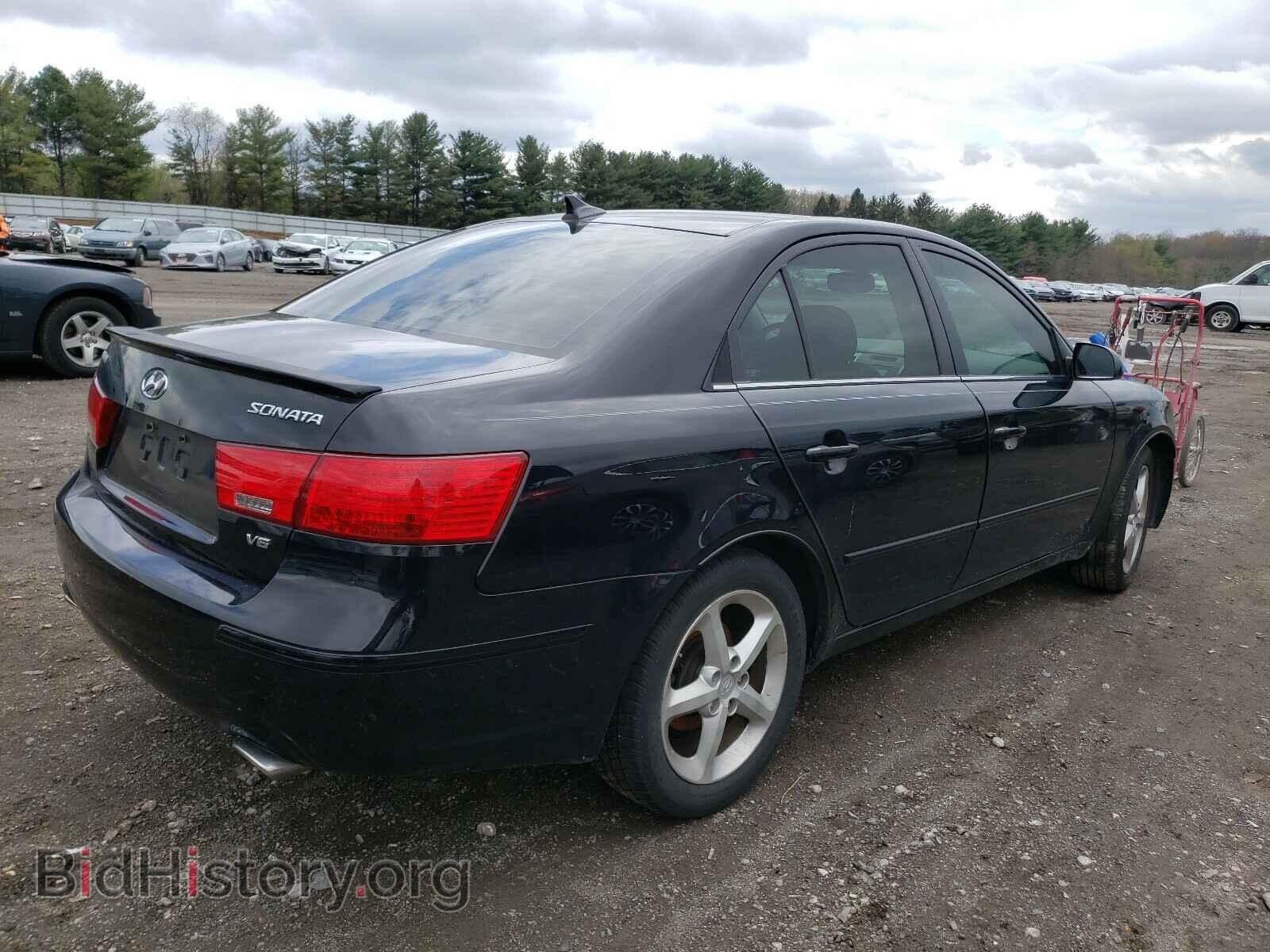 2009 HYUNDAI SONATA - VIN: 5NPEU46F39H438024 - Фото 4