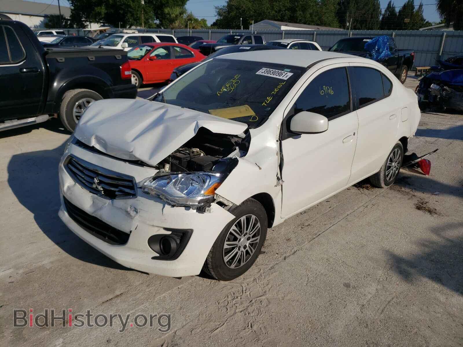 2017 MITSUBISHI MIRAGE - VIN: ML32F3FJ3HH001605 - Фото 2