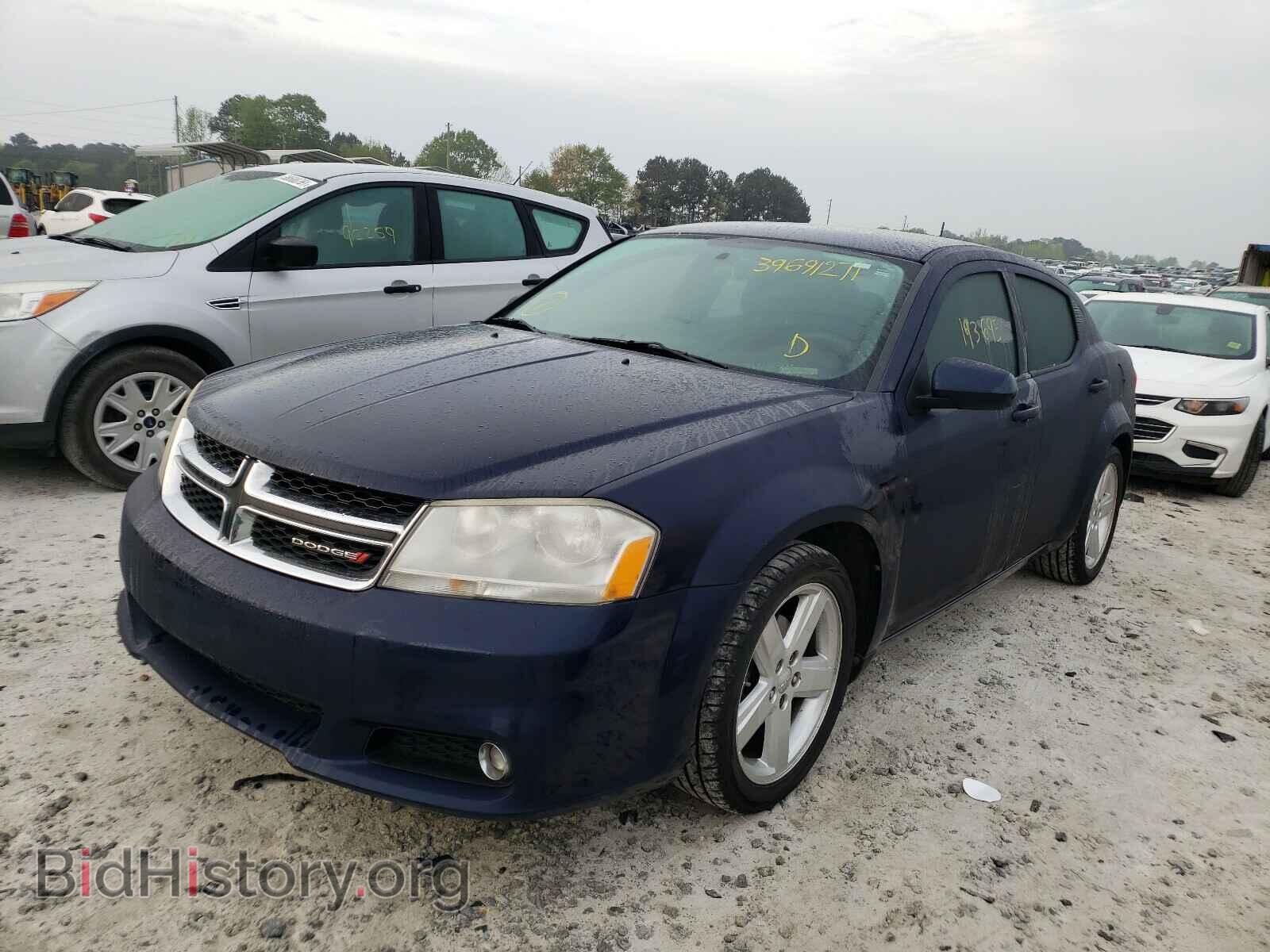 2013 DODGE AVENGER - VIN: 1C3CDZCB8DN707881 - Фото 2