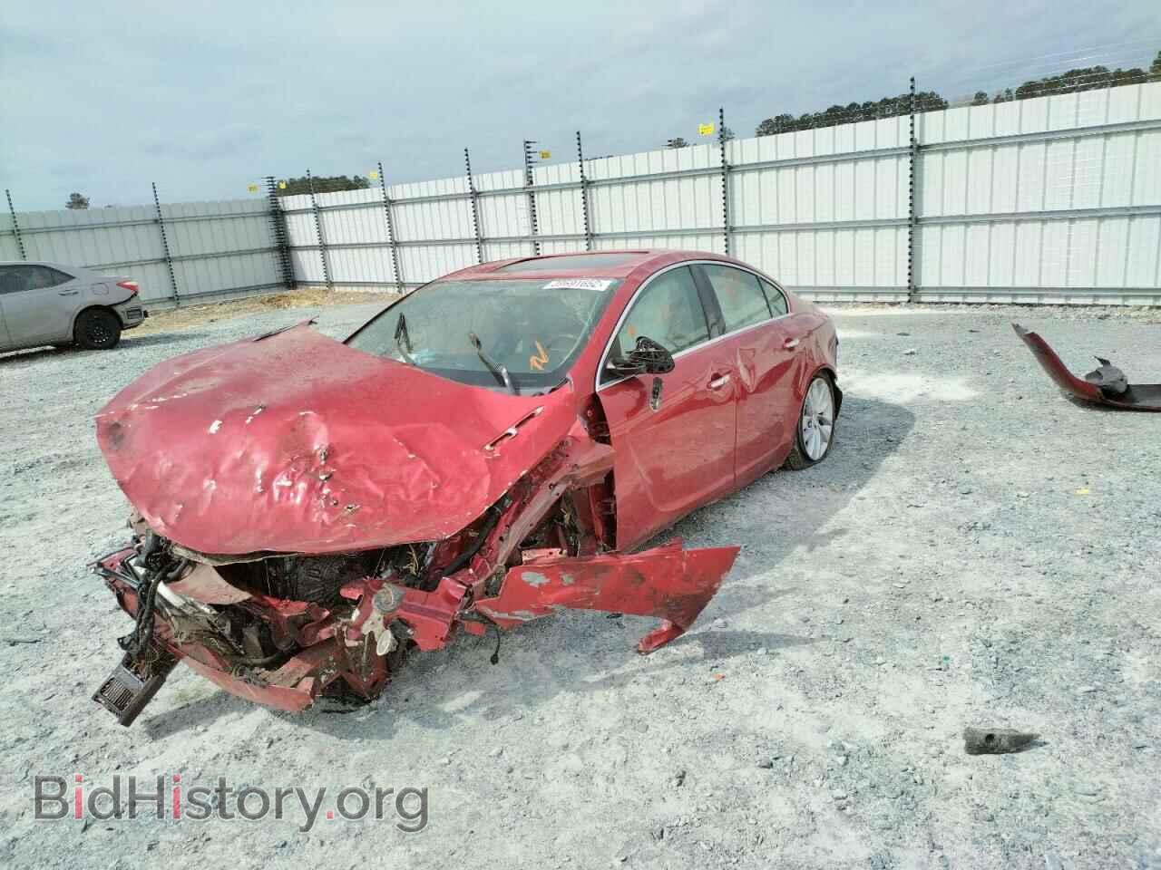 2014 BUICK REGAL - VIN: 2G4GR5GX8E9225716 - Фото 2