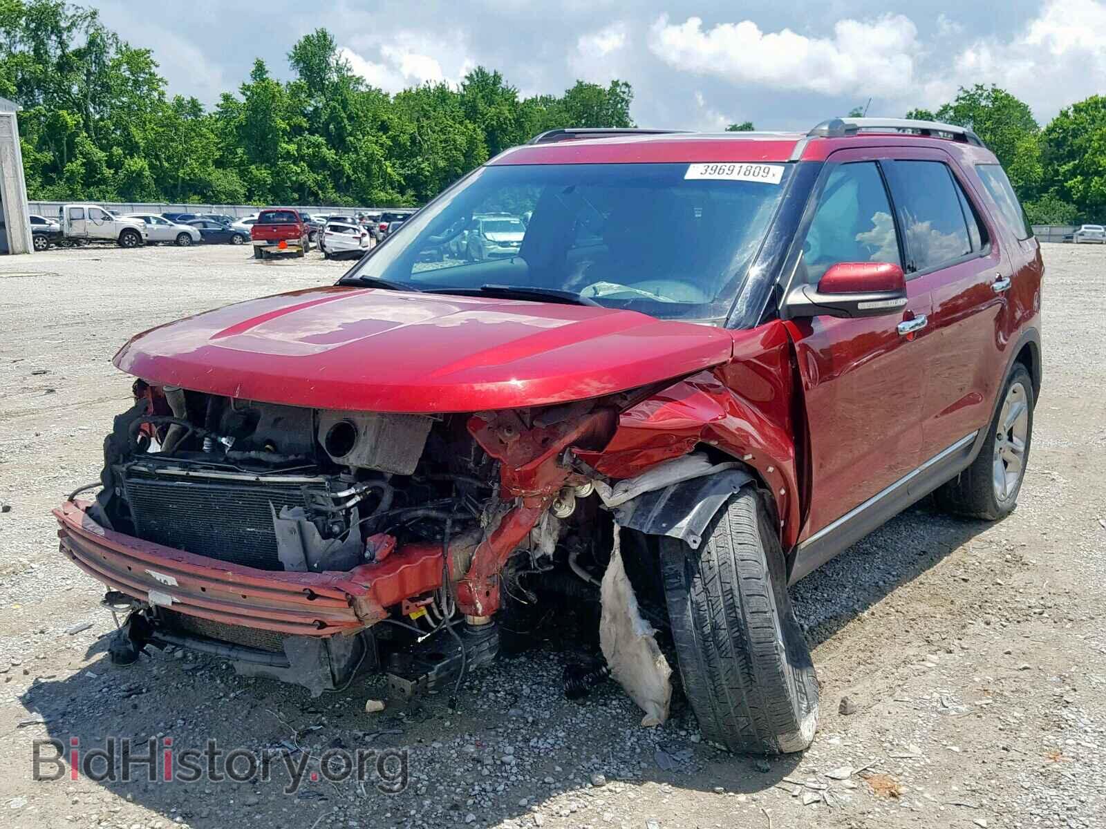 2014 FORD EXPLORER L - VIN: 1FM5K8F81EGA64862 - Фото 2