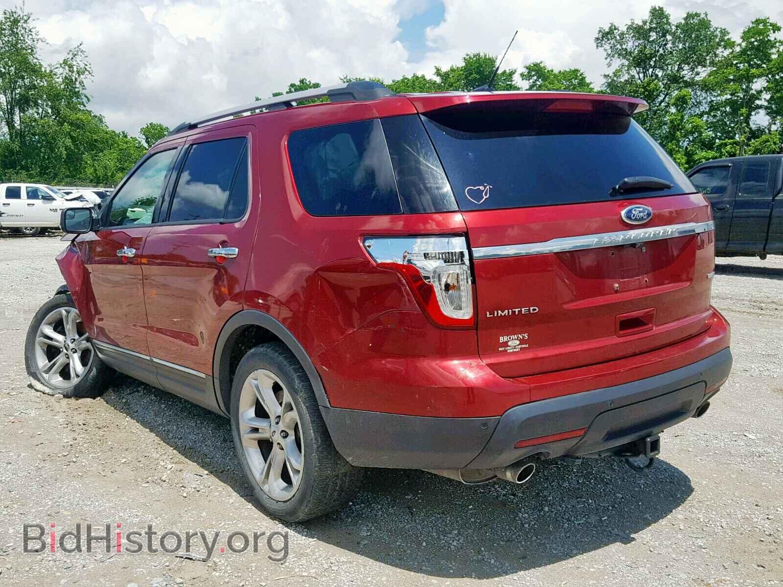 2014 FORD EXPLORER L - VIN: 1FM5K8F81EGA64862 - Фото 3