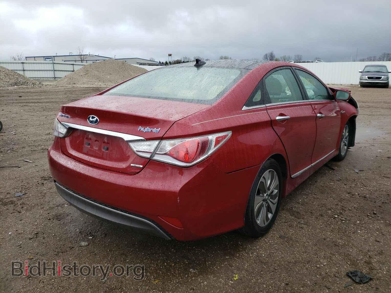 2014 HYUNDAI SONATA - VIN: KMHEC4A47EA112734 - Photo 4