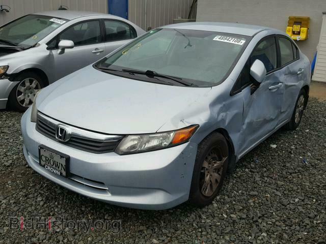 2012 HONDA CIVIC - VIN: 2HGFB2F57CH593084 - Фото 2