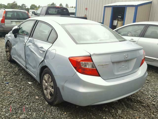 2012 HONDA CIVIC - VIN: 2HGFB2F57CH593084 - Фото 3