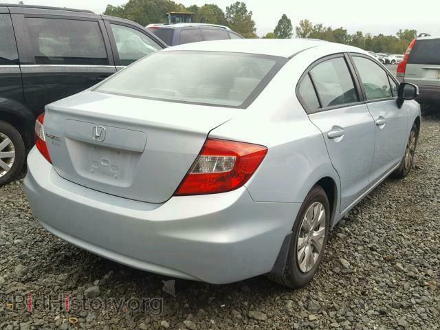 2012 HONDA CIVIC - VIN: 2HGFB2F57CH593084 - Фото 4
