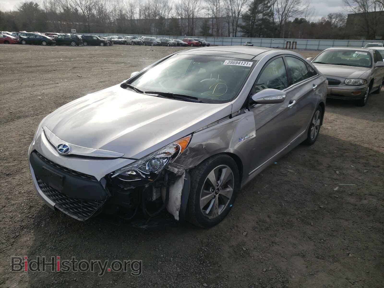 2012 HYUNDAI SONATA - VIN: KMHEC4A43CA020730 - Фото 2